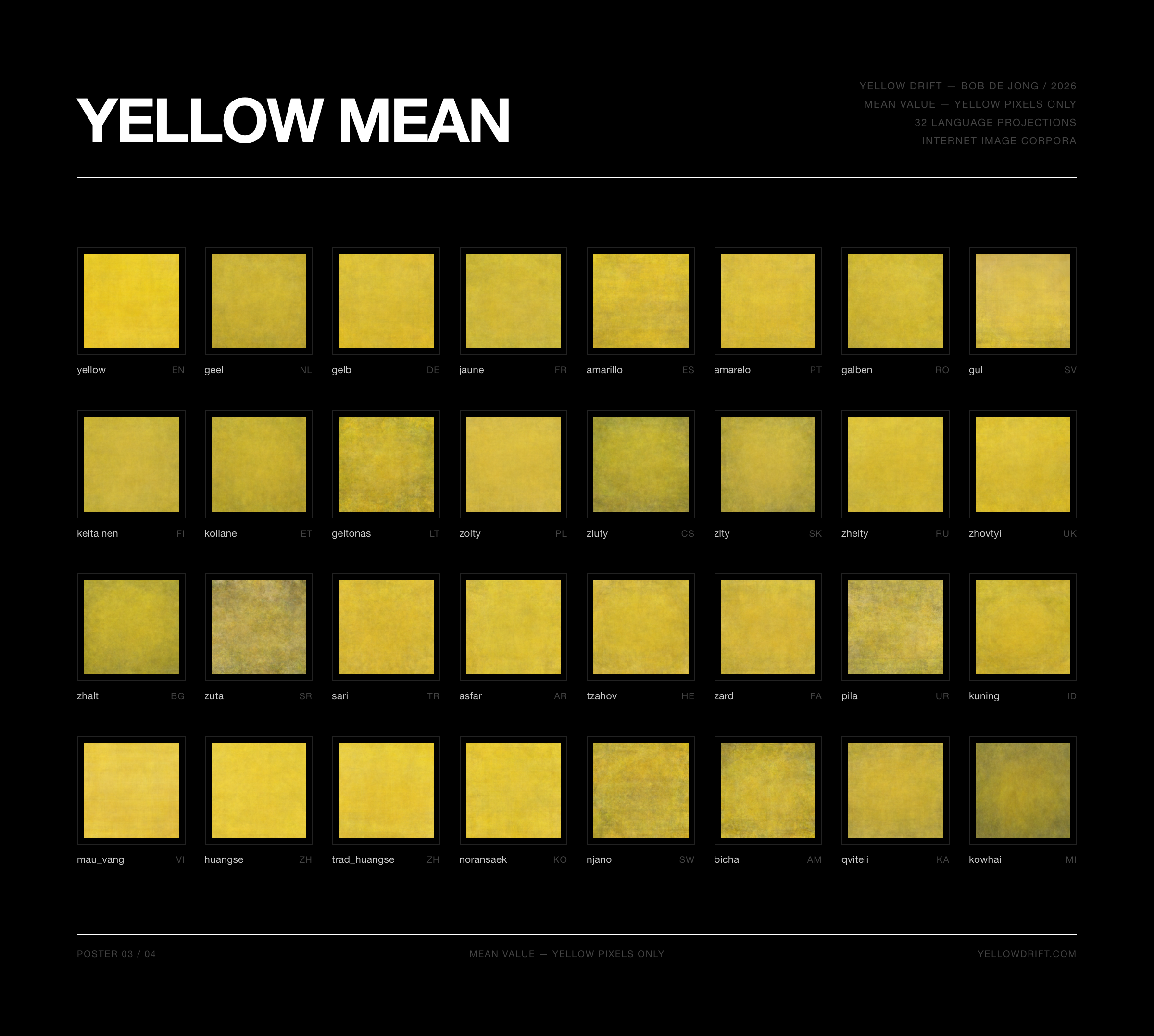 Yellow Filtered — Average